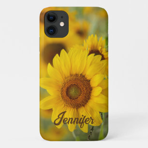 Sunflower Personalized Cell Phone Cover iPhone
