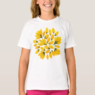 Sunflower Petals – Bright Floral Design for Kids  T-Shirt