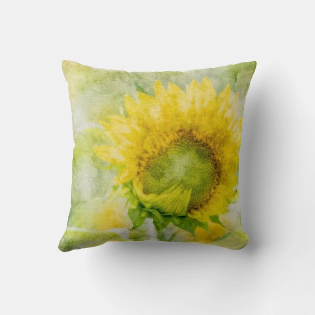 Sunflower Pillow (Back)