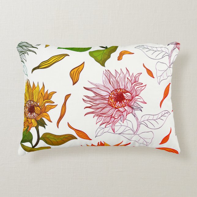 Sunflower Pillow (Front)