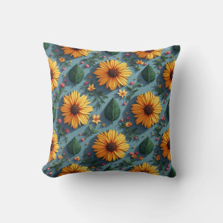 sunflower pillow cushion