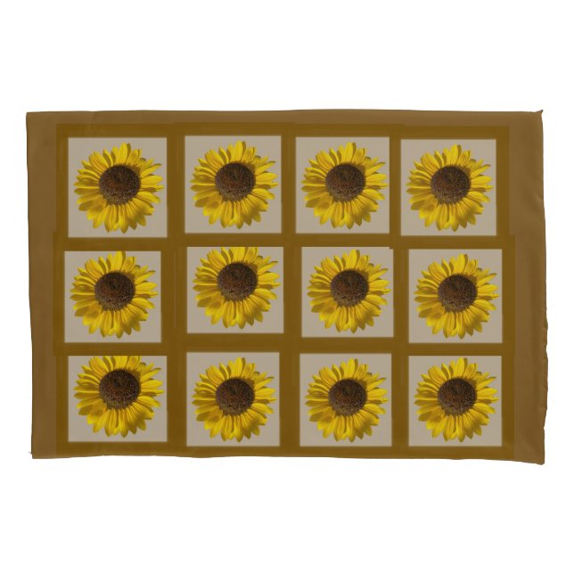 Sunflower Pillowcase (Front)