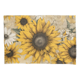 Sunflower Pillowcase