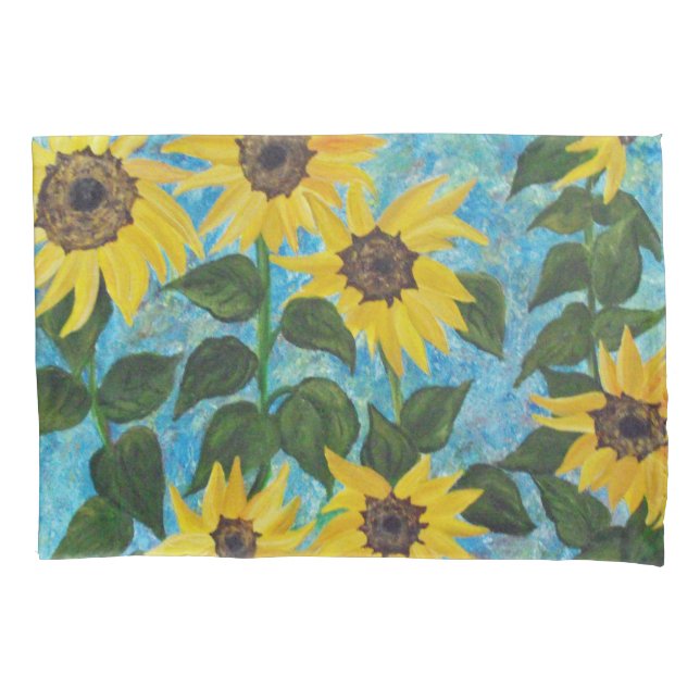 Sunflower Pillowcase (Front)