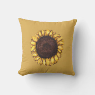 Sunflower Pillows Sunny Sunflower Pillows & Decor