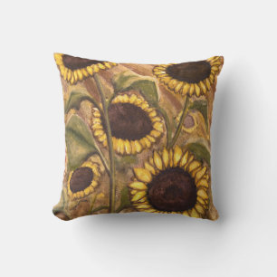 Sunflower Pillows Sunny Sunflower Pillows & Decor