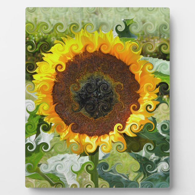 SUNFLOWER PLAQUE (Front)