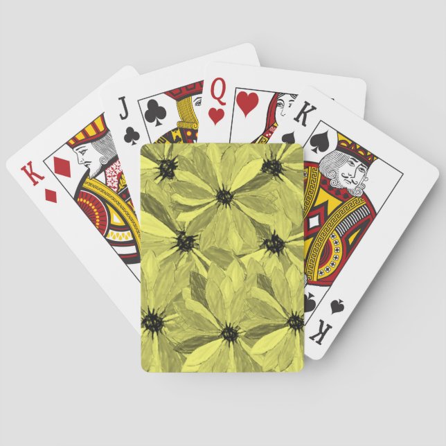Sunflower Playing Card Deck (Back)