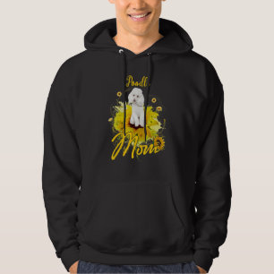 Sunflower Poodle Mom Dog Mother's Hoodie