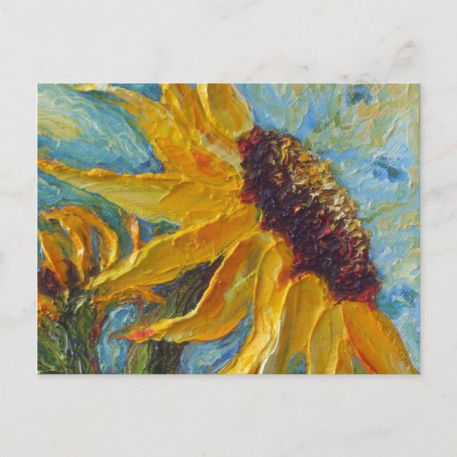 Sunflower Post Card (Front)
