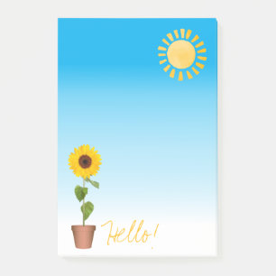 Sunflower Post-it Notes