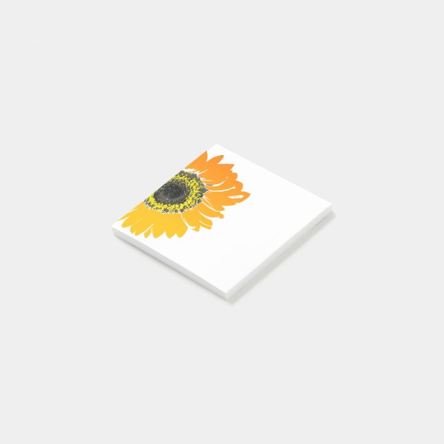 Sunflower Post-it Notes (Angled)