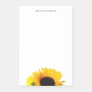 Sunflower Post-it Notes