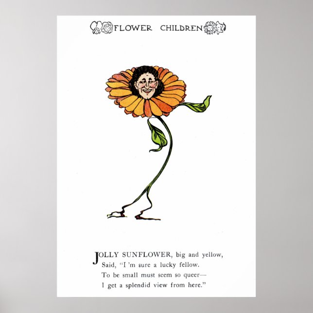 Sunflower Poster (Front)