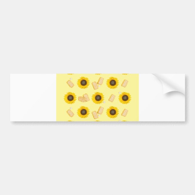 sunflower power bumper sticker (Front)