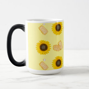 sunflower power magic mug