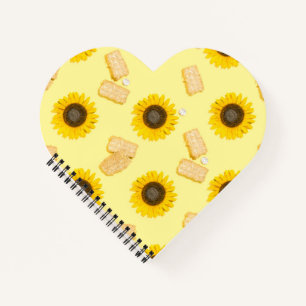 sunflower power notebook