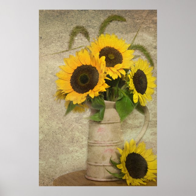 Sunflower Power Poster (Front)
