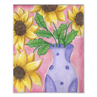 Sunflower Print