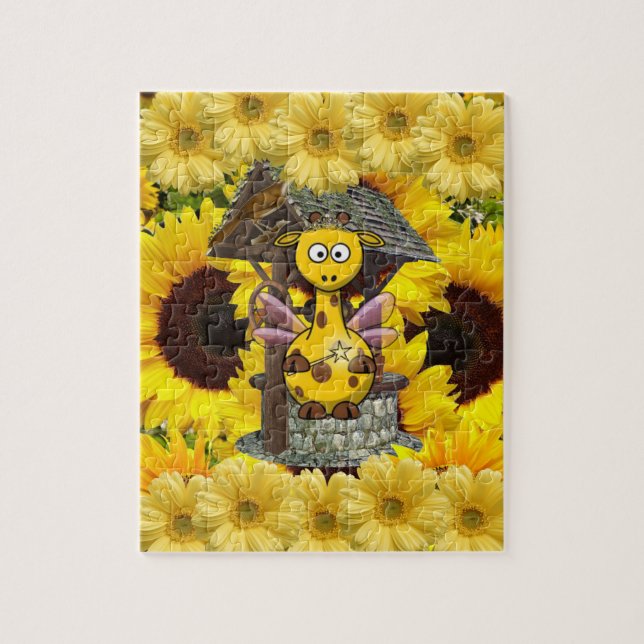 Sunflower Puzzles Giraffe (Vertical)