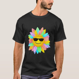 Sunflower Rainbow Smile Shades T-Shirt