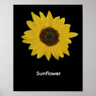 Sunflower Rectangular Poster
