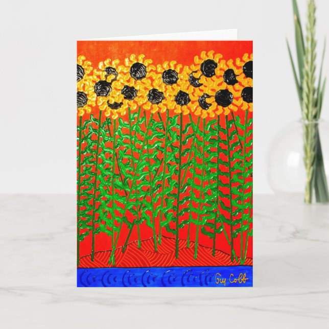 Sunflower River Blues Card (Front)