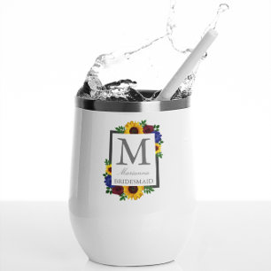 Sunflower Rose Floral Wedding