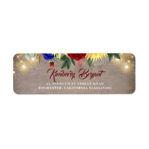 Sunflower Russe Fall Burgundy and Navy Blue