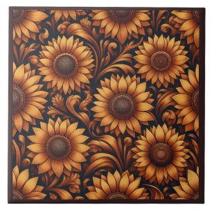 Sunflower Season Tile