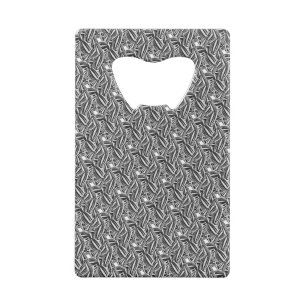 Sunflower Seeds Credit Card Bottle Opener