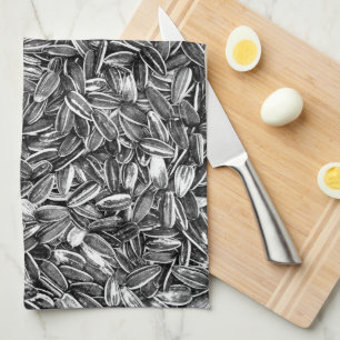 Sunflower Seeds Kitchen Towel