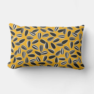 Sunflower Seeds Lumbar Pillow