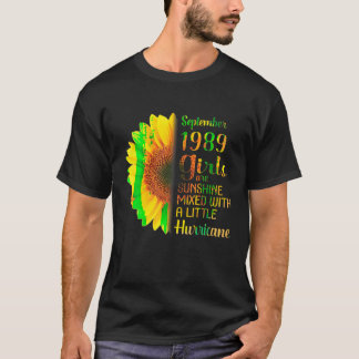 Sunflower September 1989 Girls Sunshine Mix Little T-Shirt