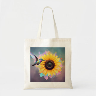 "  SUNFLOWER SERENADE " TOTE BAG