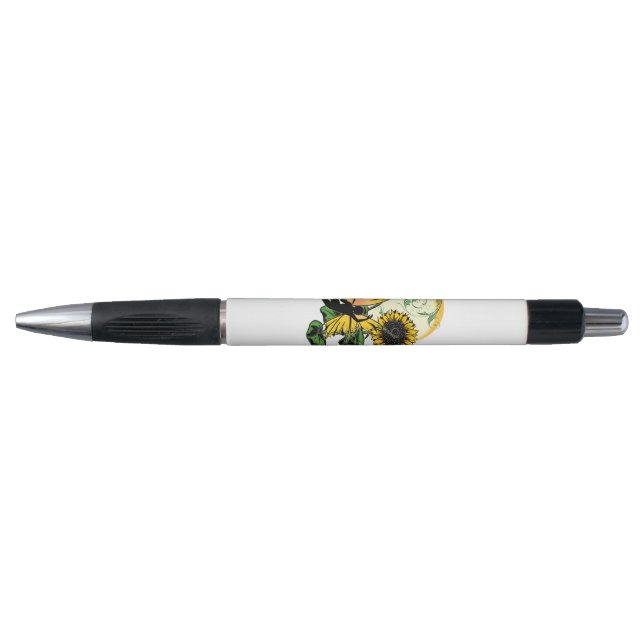 Sunflower Shadow Fairy and Cosmic Cat Pen (Front)