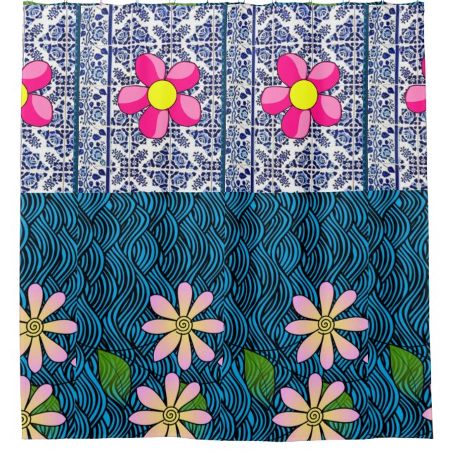 Sunflower Shower Curtain (Front)