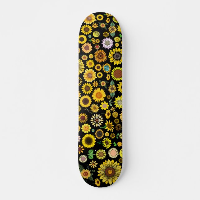 Sunflower Skateboard Deck (Front)