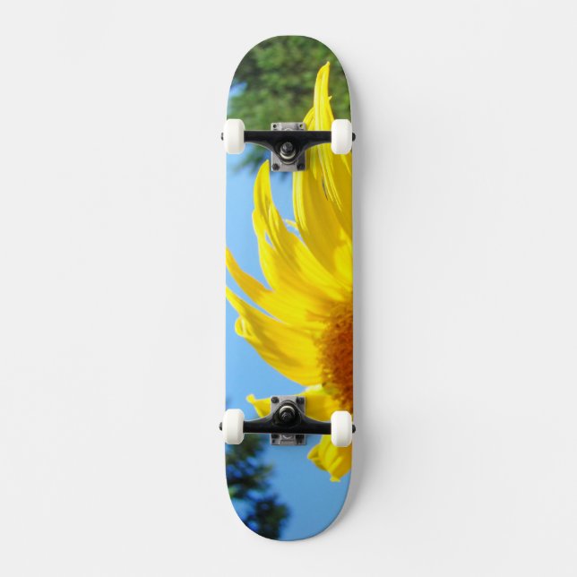 Sunflower Skateboards custom Personalize gifts (Front)