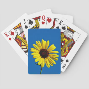 Sunflower Sky Playing Cards