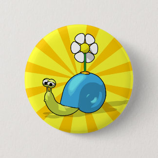 SUNFLOWER SNAIL Button