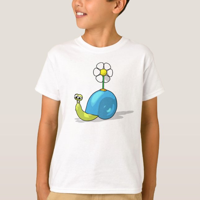 SUNFLOWER SNAIL T-Shirt (Front)