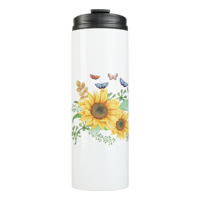 sunflower spring thermal tumbler (Front)