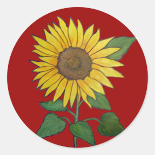 Sunflower Sticker