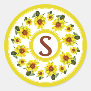 Sunflower Sticker