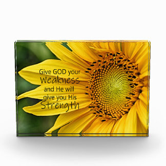 Sunflower Strength  Photo Block
