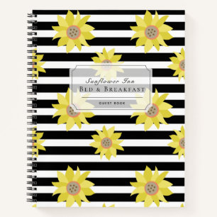 Sunflower Stripe B&B Vacation Rental Guest Book