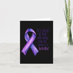 Sunflower Suicide Awareness  Card