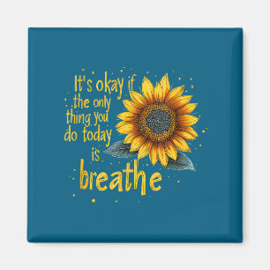 Sunflower Suicide Awareness  Magnet