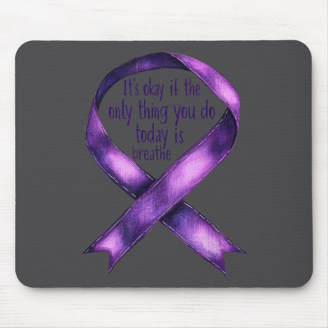 Sunflower Suicide Awareness  Mouse Pad (Front)